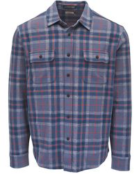 Faherty - Legend Geruit Overhemd - Lyst