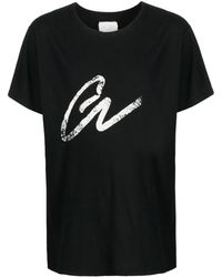 Greg Lauren - T-Shirt mit Logo-Print - Lyst
