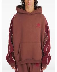 NAHMIAS - Ollie Colourblock Logo-Embroidery Hoodie - Lyst