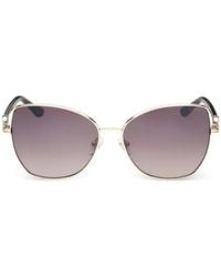 GUESS EYEWEAR - Geometric-Frame Sunglasses - Lyst