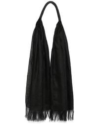 Issey Miyake - Fringed Scarf - Lyst