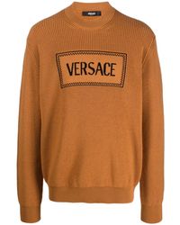 Versace - Maglione con logo anni '90 - Lyst