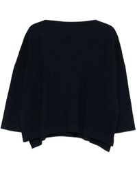 Daniela Gregis - Boat-Neck Wool Sweater - Lyst