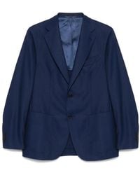Caruso - Wool Blazer - Lyst
