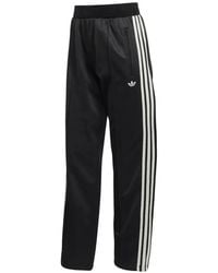 adidas - Logo-Embroidered Side-Stripe Trousers - Lyst