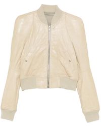 Rick Owens - Rib-Trim Bomber Jacket - Lyst
