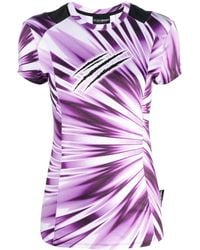 Philipp Plein - T-Shirt Met Ronde Hals - Lyst