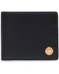 Versace - Medusa Brand-plaque Leather Billfold Wallet - Lyst