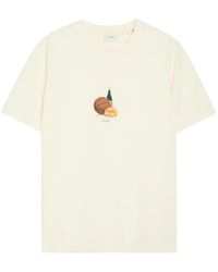 Les Deux - Graphic-Print T-Shirt - Lyst