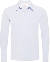 Orlebar Brown - Garfield Long-Sleeve Polo Shirt - Lyst