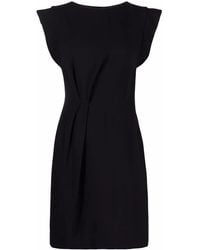 Alberta Ferretti - Gathered Detailing Minidress - Lyst