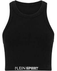 Philipp Plein - Ribbed Tank Top - Lyst