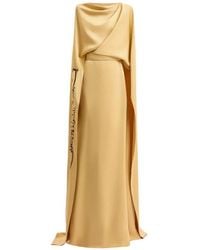 Gemy Maalouf - Calligraphy-Embroidered Layered Kaftan - Lyst