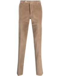 Rota - Pressed-crease Corduroy Slim-fit Trousers - Lyst