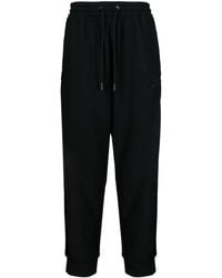 Giorgio Armani - Jogginghose Mit Logo-Stickerei - Lyst