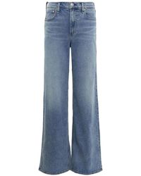 Rag & Bone - Vaqueros Anchos Andi - Lyst