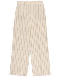 Slowear - Broek Met Krijtstreep - Lyst