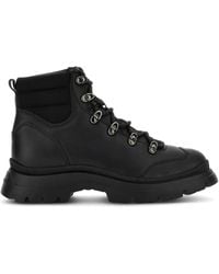 Hogan - Lace-Up Ankle Boots - Lyst