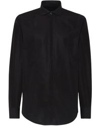DSquared² - Bib-Front Long-Sleeve Shirt - Lyst