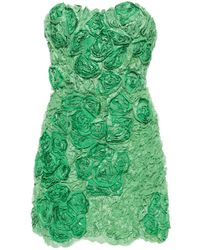 Ermanno Scervino - Floral-lace Appliqué Mini Dress - Lyst