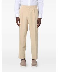 HUGO - Pleated-Front Trousers - Lyst