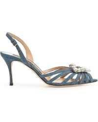 Sergio Rossi - 75Mm Godiva Precious Sandals - Lyst
