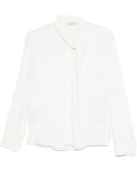 Dorothee Schumacher - Soft Vibes Tie-Neck Top - Lyst
