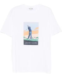 Jacob Cohen - Graphic-Print T-Shirt - Lyst