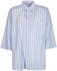 Comme des Garçons - Striped Patch Pocket Shirt - Lyst