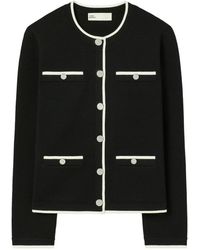 Tory Burch - Kendra Buttoned Cardigan - Lyst