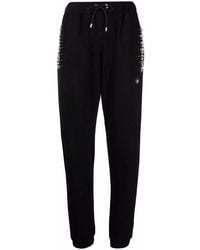 Philipp Plein - Crystal Iconic-Plein Track Pants - Lyst