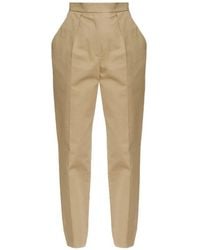 Balmain - Pleated-Detail Tailored Trousers - Lyst