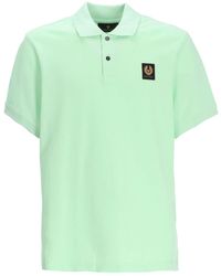 Belstaff - Logo-appliqué Polo Shirt - Lyst