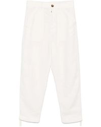 Brunello Cucinelli - パッチポケット ドローストリングパンツ - Lyst