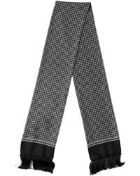 Dolce & Gabbana - Geometric-Print Fringed Scarf - Lyst
