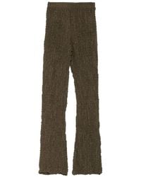 Song For The Mute - Seersucker-Texture Trousers - Lyst