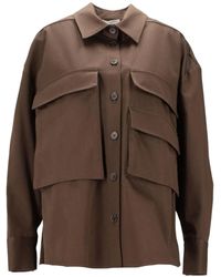 P.A.R.O.S.H. - Patch-Pocket Shirt - Lyst