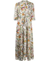 Tory Burch Katoenen Blousejurk - Meerkleurig