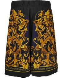 Versace Jeans Couture - バロックプリント ショートパンツ - Lyst