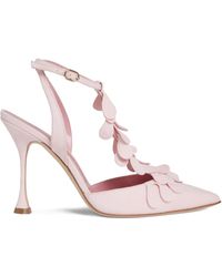 Manolo Blahnik - Escarpins Marwam 105 Mm À Ornements - Lyst