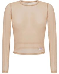 Alexander Wang - Haut À Design Transparent - Lyst