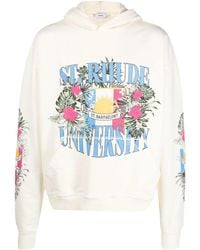 Rhude - Graphic-Print Hoodie - Lyst