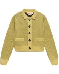Marni - Button-Up Wool Cardigan - Lyst