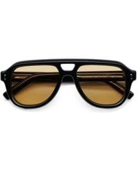 Chimi - Niko Double-Bridge Pilot-Frame Sunglasses - Lyst