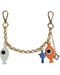 Fendi - Charm De Cadena Con Motivo De Pez - Lyst