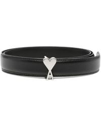 Ami Paris - Cintura Con Fibbia Ami De Coeur - Lyst
