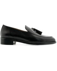 Lottusse - Pina Tassel Leather Loafers - Lyst