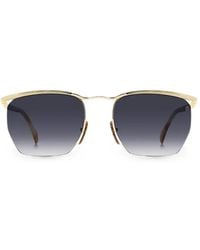 David Beckham - Geometric-Frame Sunglasses - Lyst