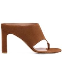 Stuart Weitzman - Babette Thong Slip-On Sandals - Lyst