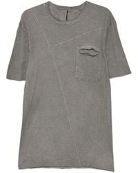Masnada - T-Shirt mit Brusttasche - Lyst